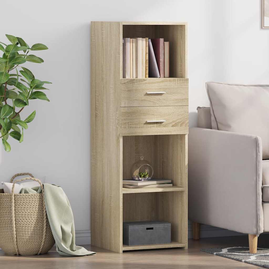 vidaXL Highboard 40x42.5x124 cm Engineered Wood