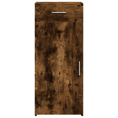 vidaXL Sideboard Smoked Oak 40x42.5x93 cm Engineered Wood 4