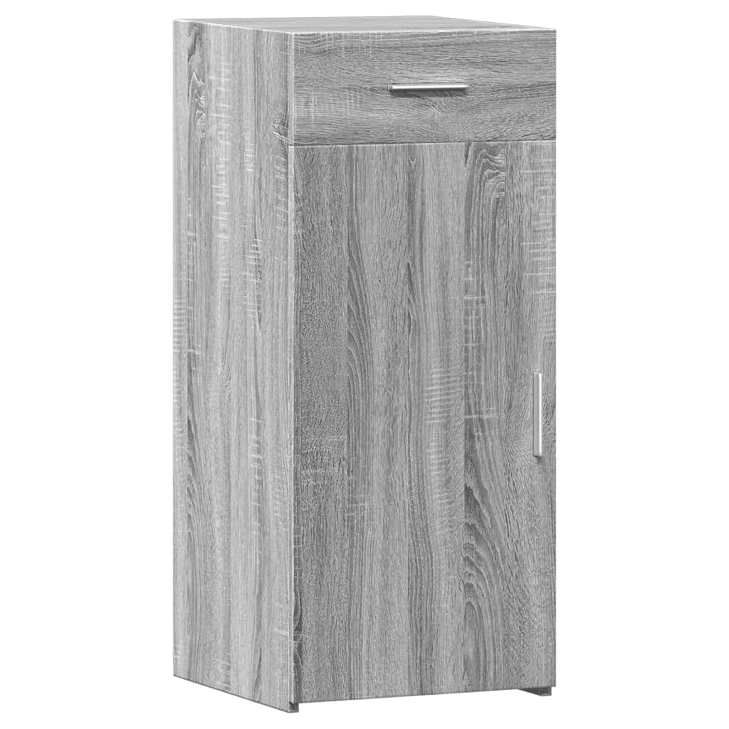 vidaXL Sideboard Grey Sonoma 40x42.5x93 cm Engineered Wood 2