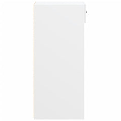 vidaXL Sideboard White 45x42.5x93 cm Engineered Wood 5