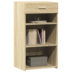 vidaXL Sideboard Sonoma Oak 50x42.5x93 cm Engineered Wood 3