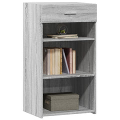 vidaXL Sideboard Grey Sonoma 50x42.5x93 cm Engineered Wood 3