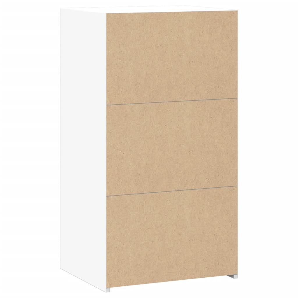 Sideboard 50x41x93 cm Engineered Wood White