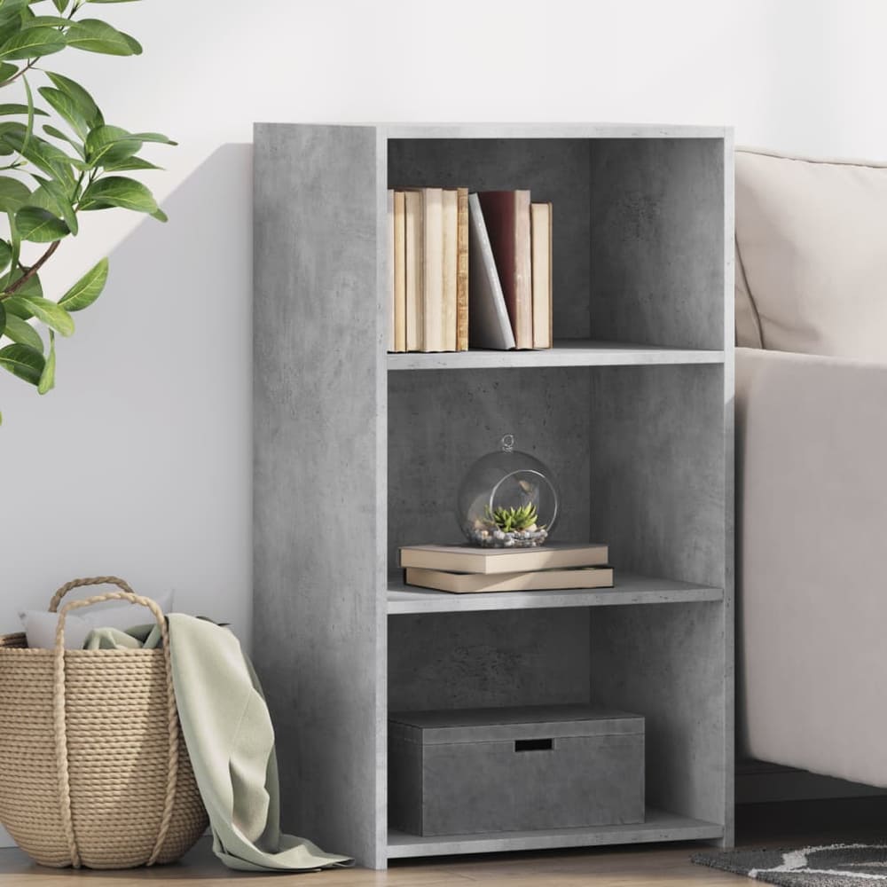 Sideboard 50x41x93 cm Engineered Wood Concrete grey