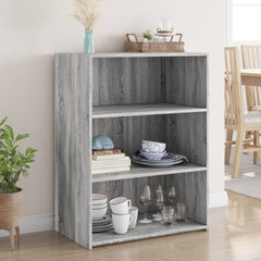 vidaXL Sideboard Grey Sonoma 70x41x93 cm Engineered Wood 1