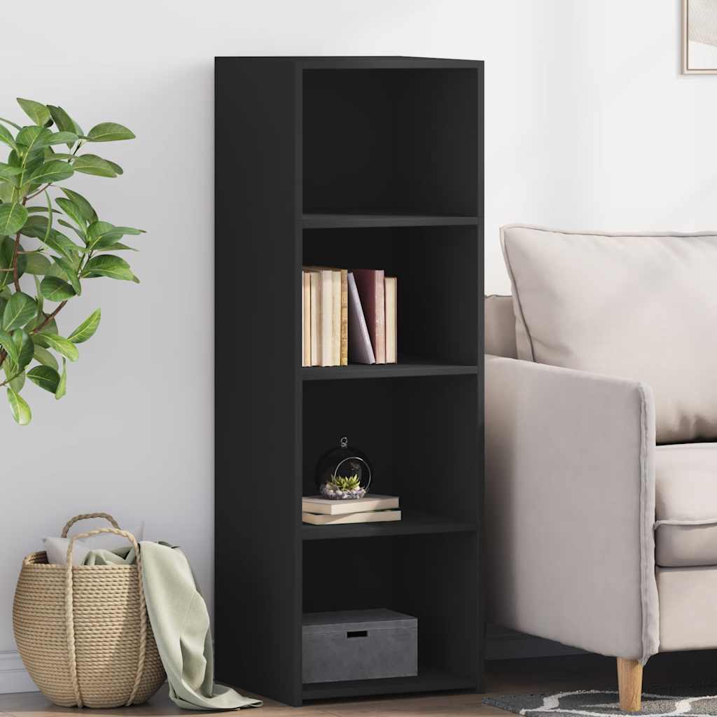 vidaXL Highboard Black 40x41x124 cm Engineered Wood 1