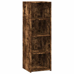vidaXL Highboard Smoked Oak 40x41x124 cm Engineered Wood 2