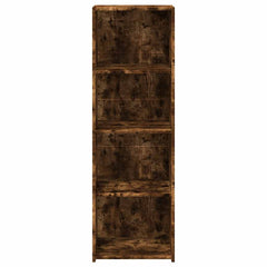 vidaXL Highboard Smoked Oak 40x41x124 cm Engineered Wood 4