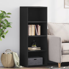 vidaXL Highboard Black 45x41x124 cm Engineered Wood 1