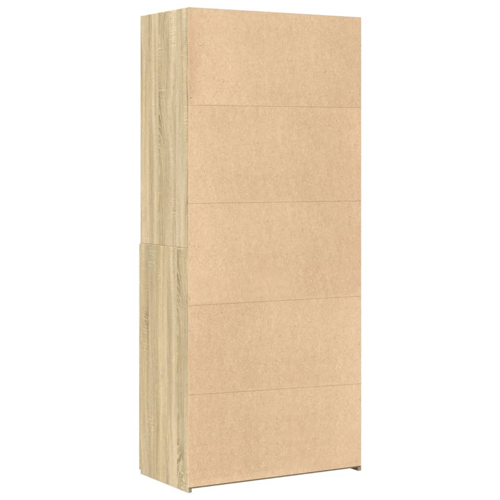 Highboard 70x42,5x185 cm Engineered Wood Sonoma oak 80 x 42.5 x 185 cm