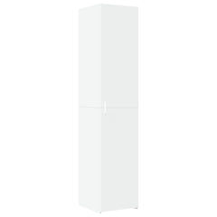 Highboard 40x42.5x185 cm Engineered Wood with 6 Shelves White
