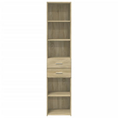 Highboard 40x42.5x185 cm Engineered Wood Sonoma oak