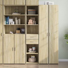 Highboard 40x42.5x185 cm Engineered Wood Sonoma oak