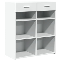 vidaXL Sideboard White 80x42.5x93 cm Engineered Wood 2