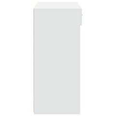 vidaXL Sideboard White 80x42.5x93 cm Engineered Wood 5