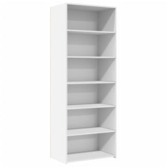 Highboard 70x41x185 cm Engineered Wood White
