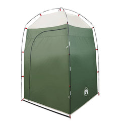 vidaXL Shower Tent Green Waterproof 3