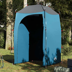 vidaXL Shower Tent Blue Waterproof 1