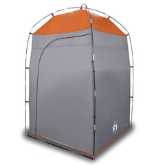 vidaXL Shower Tent Grey Waterproof 2