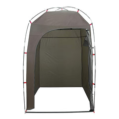 vidaXL Shower Tent Brown Waterproof 5