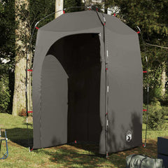 vidaXL Shower Tent Brown Waterproof 1