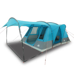 Camping Tent Tunnel 5-Person Waterproof Blue