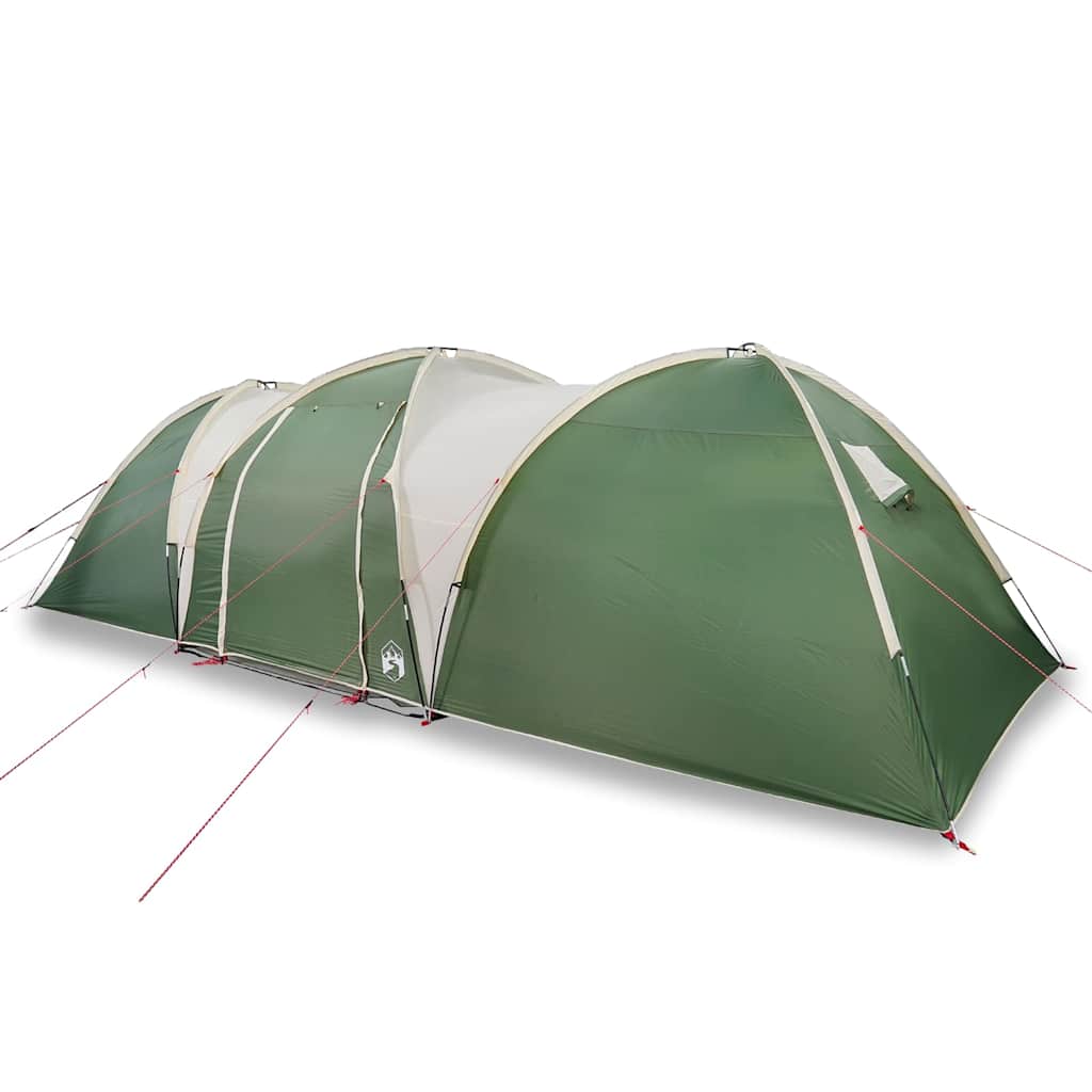Family Tent Dome 8-Person Waterproof Green