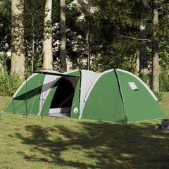Family Tent Dome 8-Person Waterproof Green
