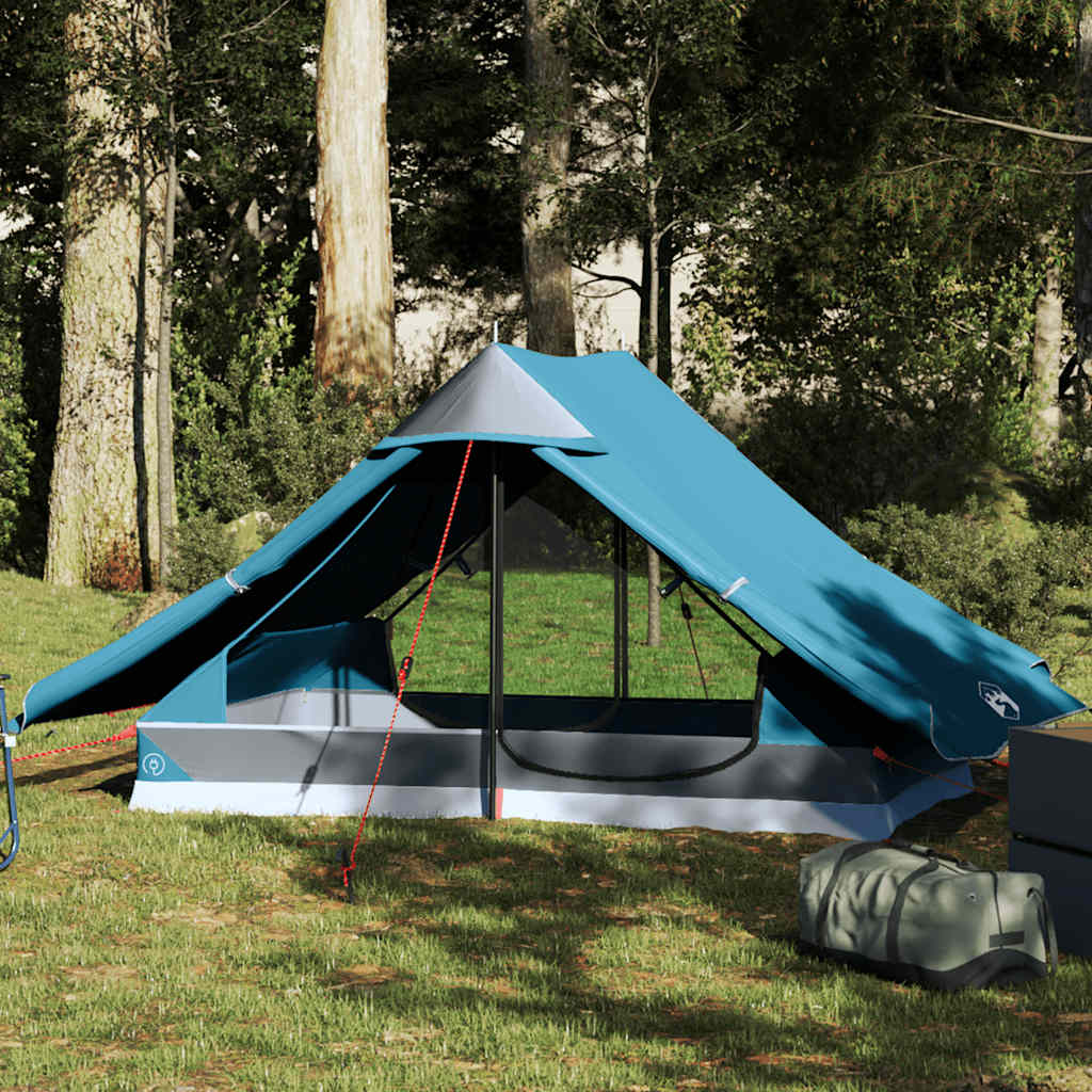 Camping Tent 2-Person Waterproof Blue