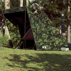 Family Tent Tipi Waterproof Camouflage 6-Person