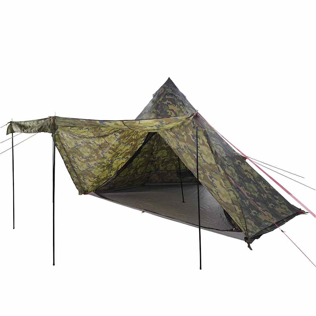 Family Tent Tipi Waterproof Camouflage 8-person