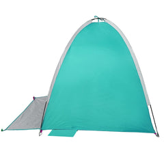 vidaXL Beach Tent 3-Person Sea Green Waterproof 6