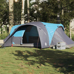 Family Tent Dome 6-Person Waterproof Width 494 cm Blue