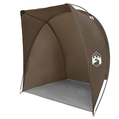 vidaXL Fishing Tent Brown Waterproof 4