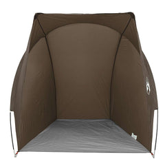 vidaXL Fishing Tent Brown Waterproof 5