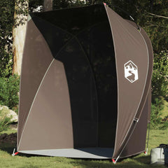 vidaXL Fishing Tent Brown Waterproof 1