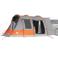 Car Tent 2-Person Waterproof Grey and orange