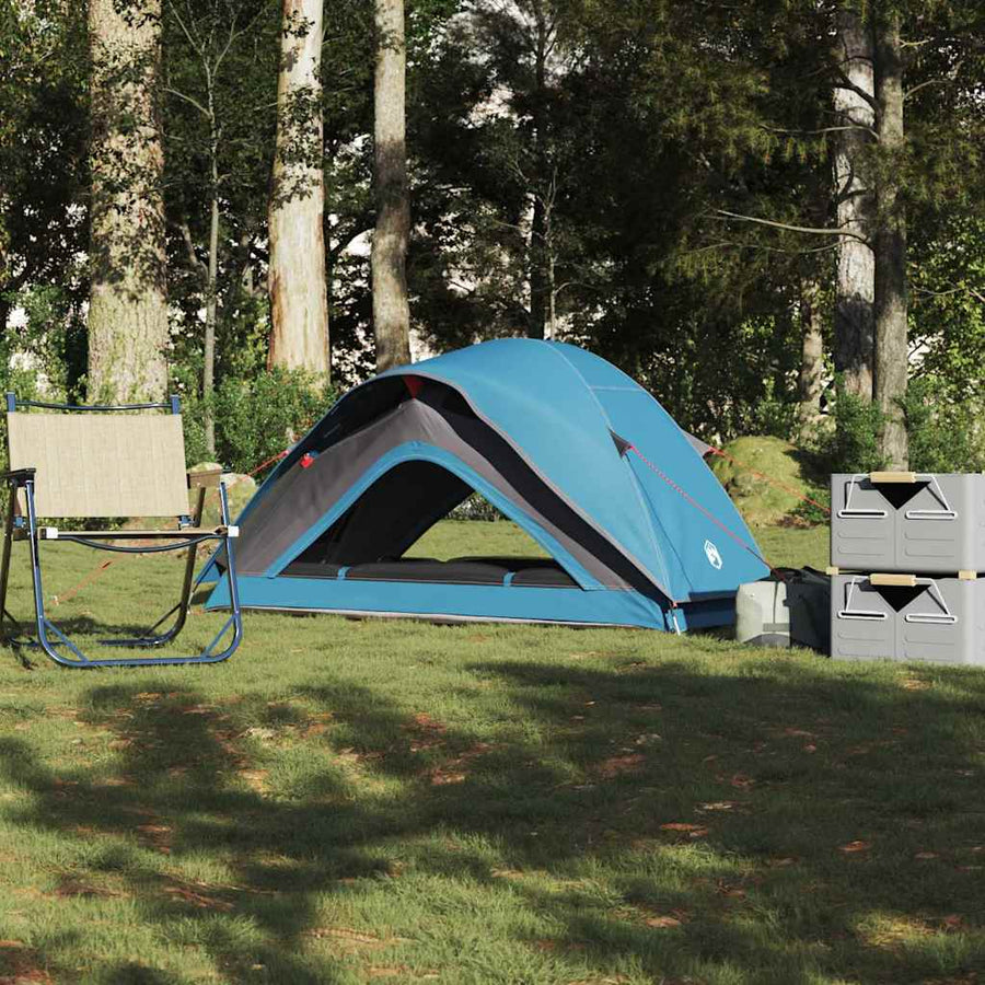 Camping Tent 1-Person Waterproof Blue
