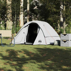 Family Tent Cabin 6-Person Waterproof White blackout