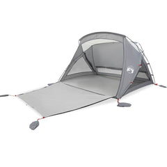 vidaXL Beach Tent 2-Person Grey Waterproof 2