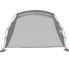 vidaXL Beach Tent 2-Person Grey Waterproof 6