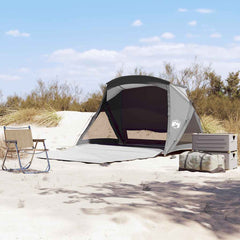 vidaXL Beach Tent 2-Person Grey Waterproof 1