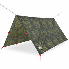 vidaXL Camping Tarp Camouflage 306x306 cm Waterproof 2