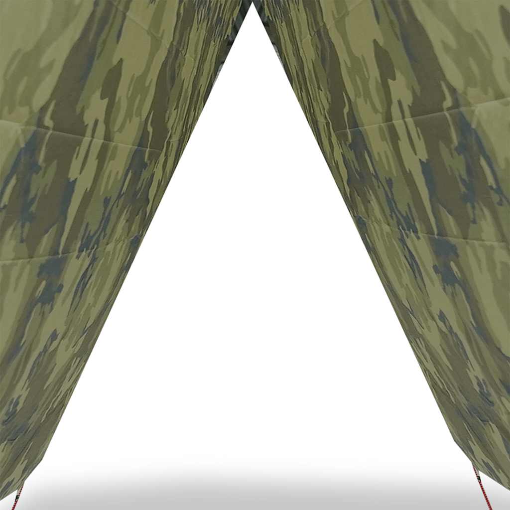 vidaXL Camping Tarp Camouflage 306x306 cm Waterproof 6