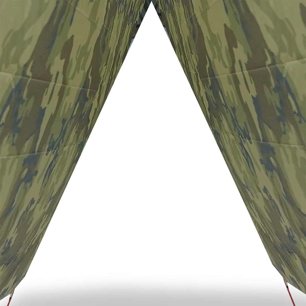 vidaXL Camping Tarp Camouflage 366x306 cm Waterproof 6
