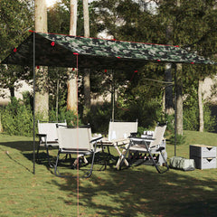 vidaXL Camping Tarp Camouflage 406x306 cm Waterproof 1