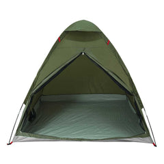vidaXL Camping Tent Dome 2-Person Olive Green Waterproof 6