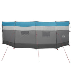 vidaXL Camping Windbreak Blue 510x153 cm Waterproof 4