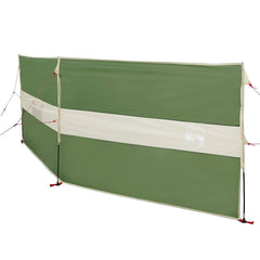vidaXL Camping Windbreak Green 344x120 cm Waterproof 5