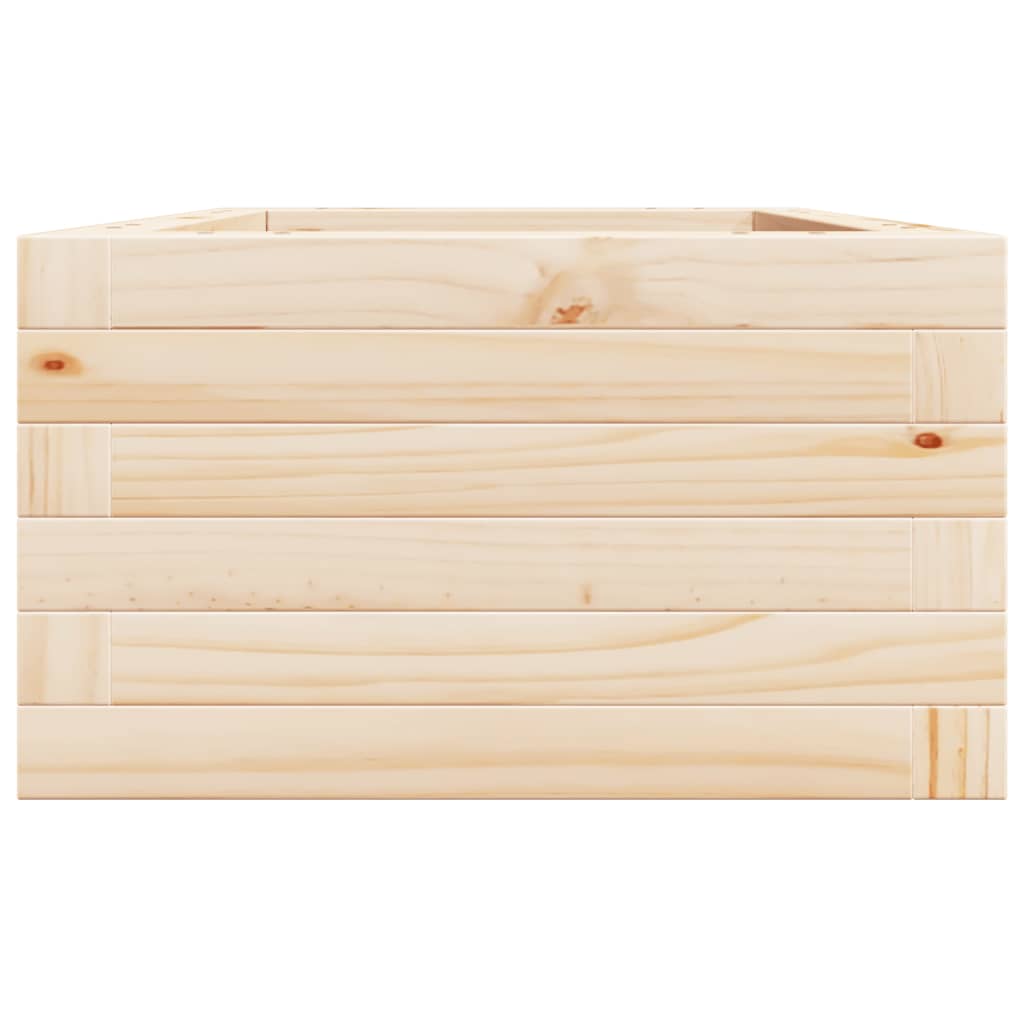 vidaXL Garden Planter 40x40x23 cm Solid Wood Pine 6